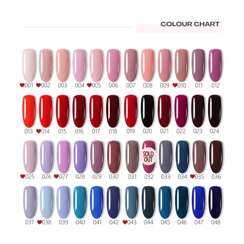 Gel Polish | 264 Colours Available | Plant-based