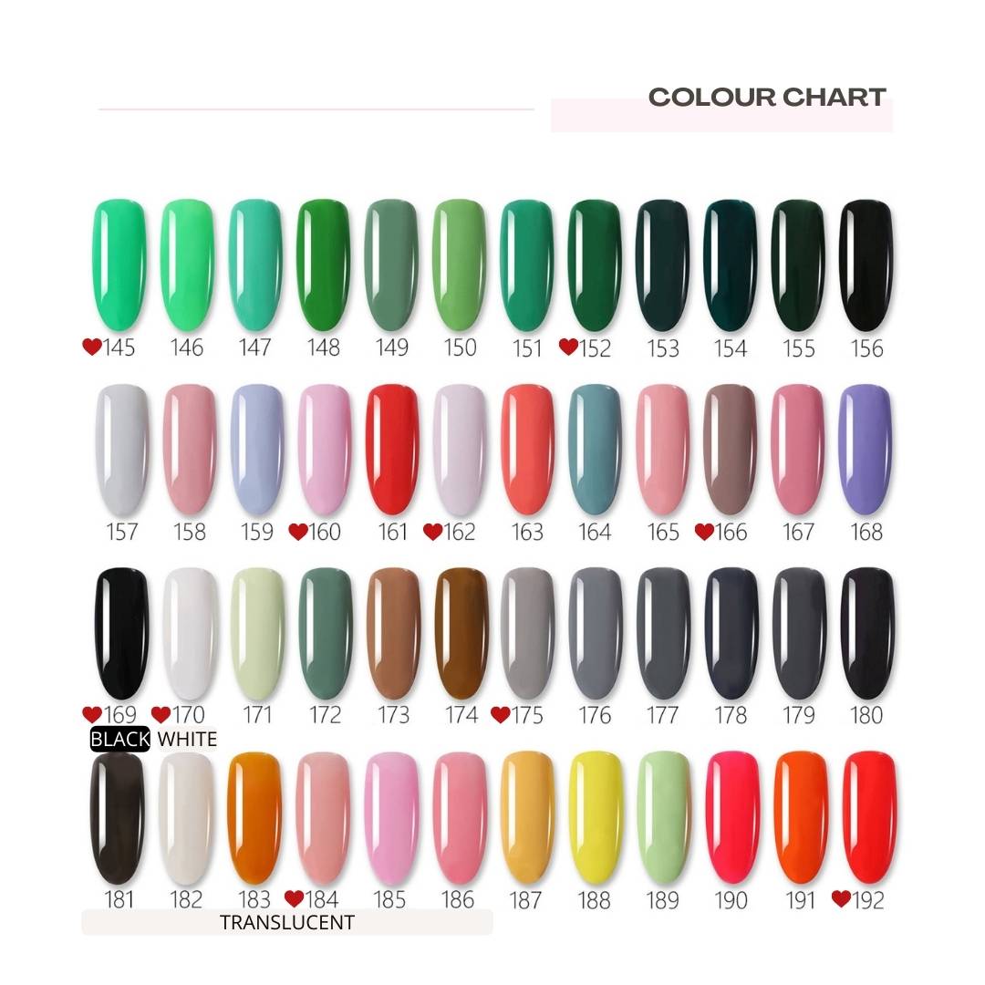 Gel Polish | 264 Colours Available | Plant-based