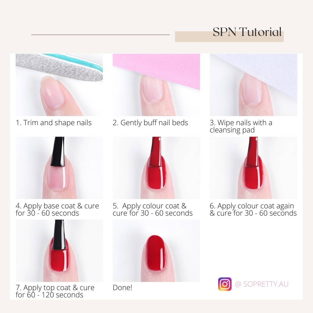 Gel Manicure Tutorial SPN