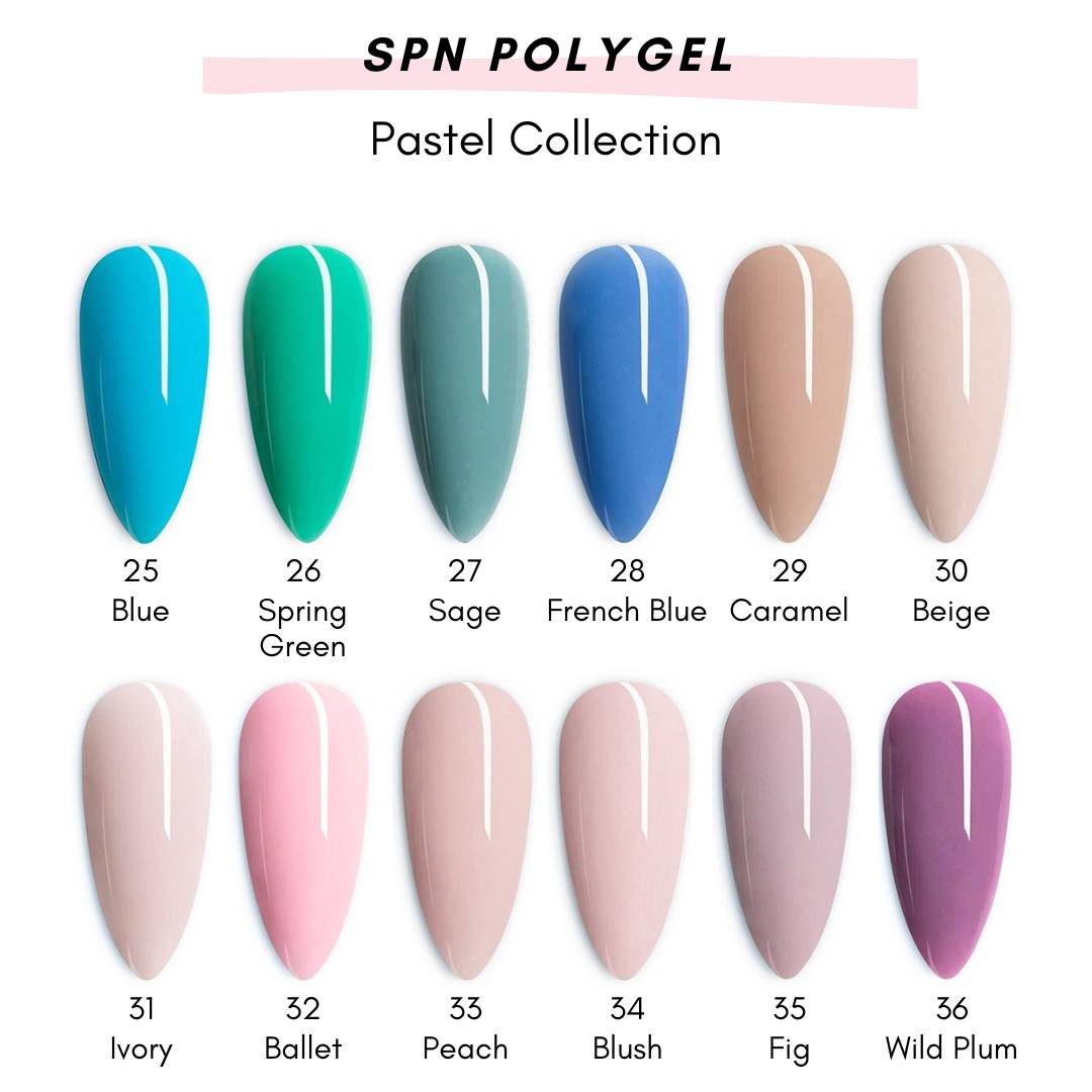 Polygal Color Guide Polygel