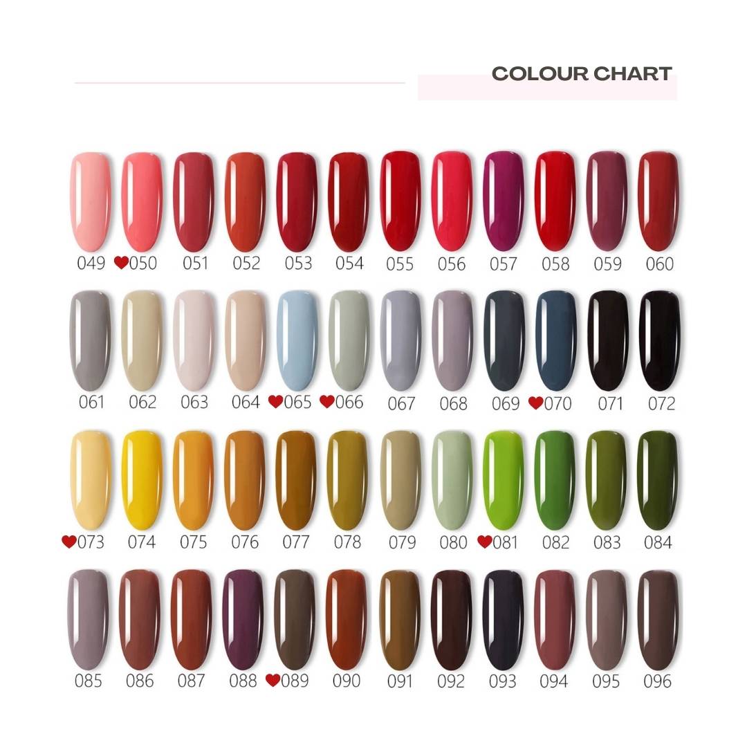 Gel Polish | 264 Colours Available | Plant-based