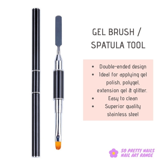 Dual Gel Brush & Spatula Tool